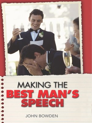 cover image of Making the Best Man's Speech